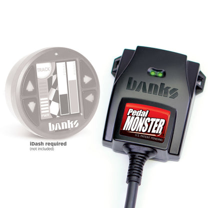Banks Power Pedal Monster Throttle Sensitivity Booster for Use w/ Exst. iDash - 07.5-19 GM 2500/3500