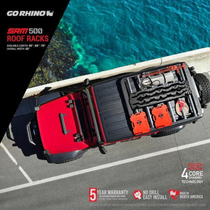 Go Rhino SRM 500 Roof Rack - 75in