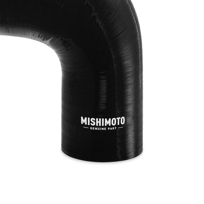 Mishimoto Silicone Reducer Coupler 90 Degree 3.5in to 4in - Black