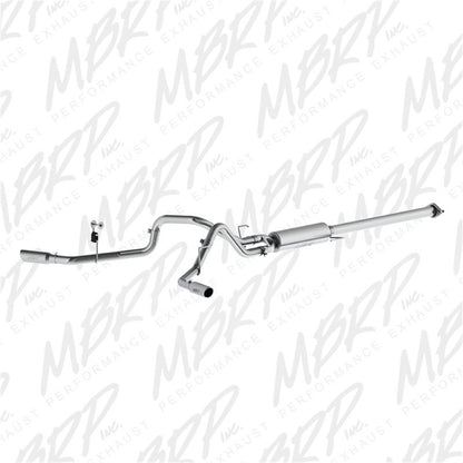 MBRP 2015 Ford F-150 2.7L / 3.5L EcoBoost 2.5in Cat Back Dual Side Split Alum Exhaust System